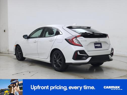 White 2021 Honda Civic EX