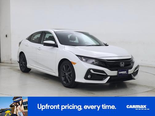 White 2021 Honda Civic EX
