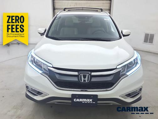 White 2015 Honda CR-V Touring