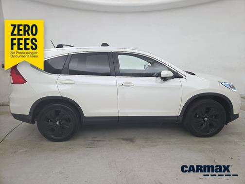 White 2015 Honda CR-V Touring