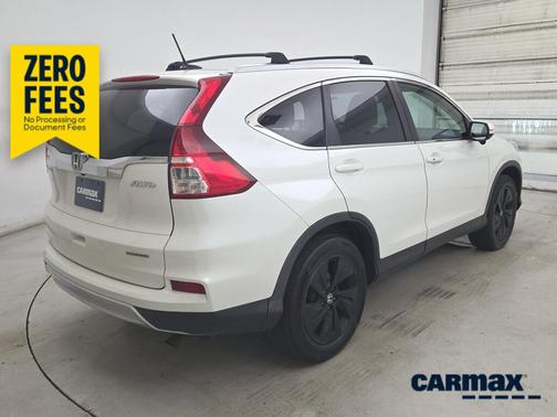 White 2015 Honda CR-V Touring