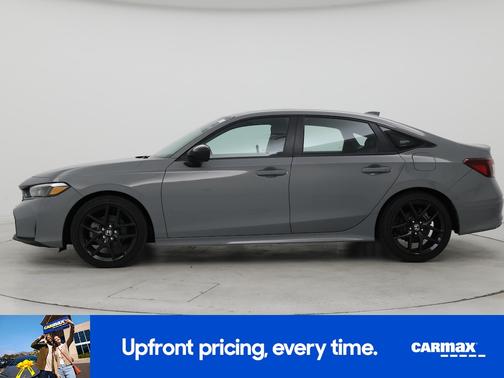 Gray 2026 Honda Civic Hybrid Sport