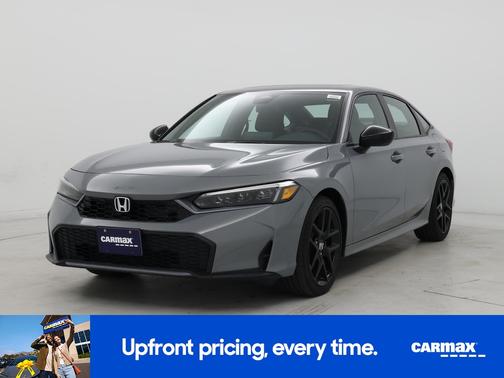 Gray 2026 Honda Civic Hybrid Sport