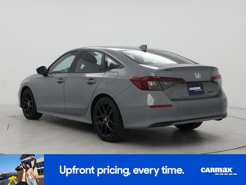 Gray 2026 Honda Civic Hybrid Sport