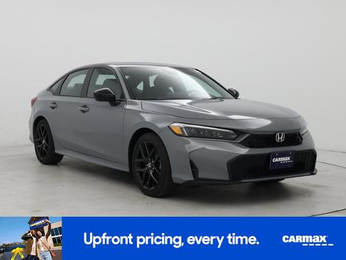 Gray 2026 Honda Civic Hybrid Sport
