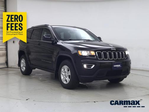 Black 2017 Jeep Grand Cherokee Laredo