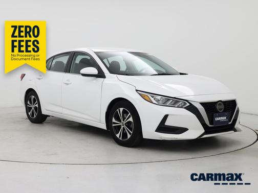 White 2023 Nissan Sentra SV