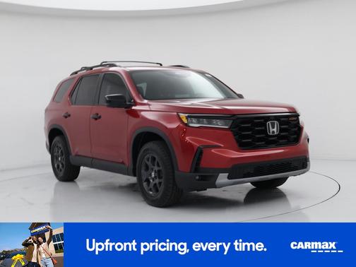 Red 2025 Honda Pilot Trailsport
