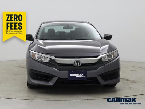 Gray 2018 Honda Civic EX