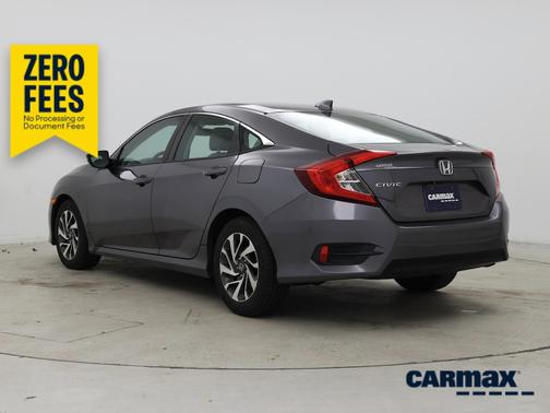 Gray 2018 Honda Civic EX