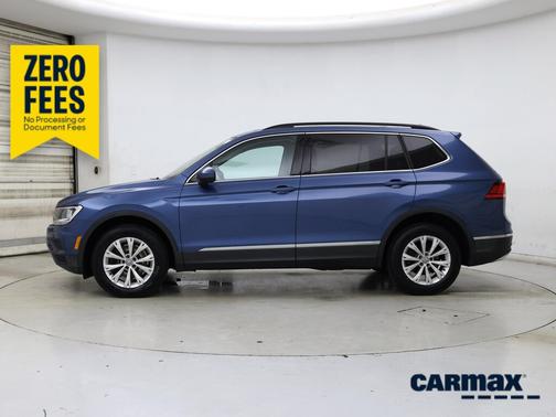 Blue 2018 Volkswagen Tiguan SE