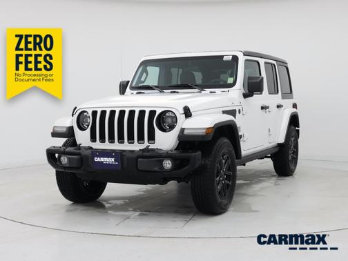 White 2023 Jeep Wrangler Unlimited Freedom