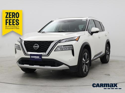 White 2023 Nissan Rogue Platinum