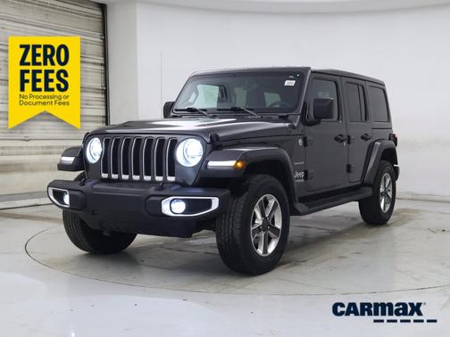 Gray 2021 Jeep Wrangler Unlimited Sahara