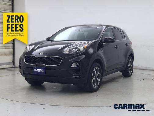 Black 2020 Kia Sportage LX