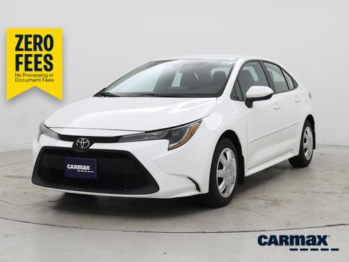 White 2022 Toyota Corolla LE