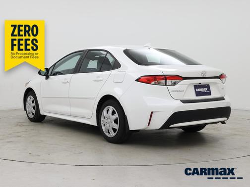 White 2022 Toyota Corolla LE