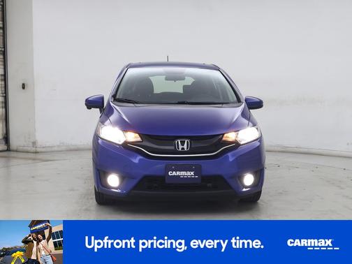 Blue 2017 Honda Fit EX-L