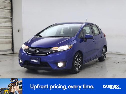 Blue 2017 Honda Fit EX-L