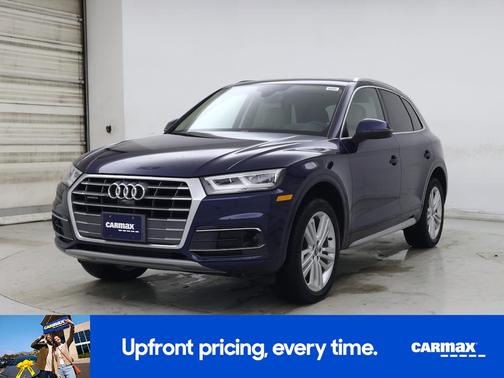 Blue 2018 Audi Q5 Premium Plus