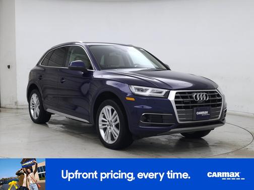 Blue 2018 Audi Q5 Premium Plus