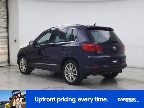 Blue 2015 Volkswagen Tiguan SE