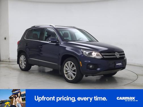 Blue 2015 Volkswagen Tiguan SE
