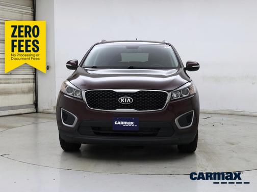 Burgundy 2017 Kia Sorento LX