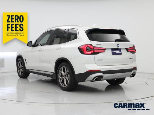 White 2022 BMW X3 XDrive30i