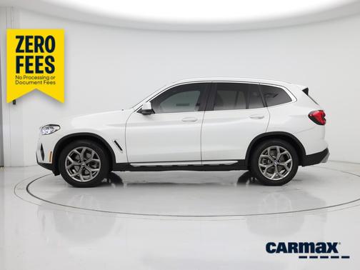 White 2022 BMW X3 XDrive30i