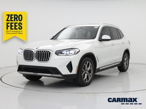 White 2022 BMW X3 XDrive30i