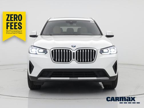 White 2022 BMW X3 XDrive30i