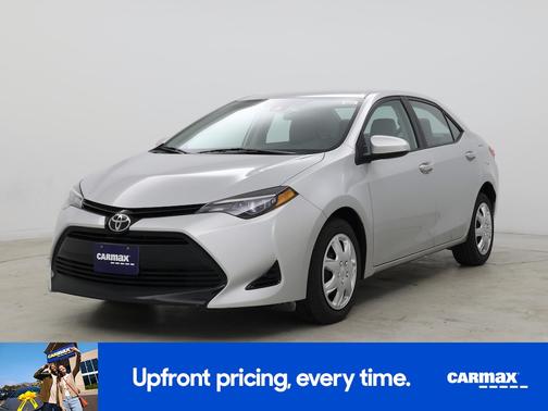 Silver 2017 Toyota Corolla LE