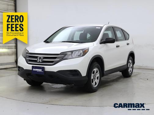 White 2014 Honda CR-V LX
