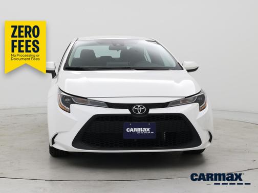 White 2020 Toyota Corolla LE