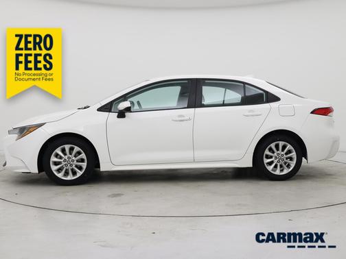 White 2020 Toyota Corolla LE