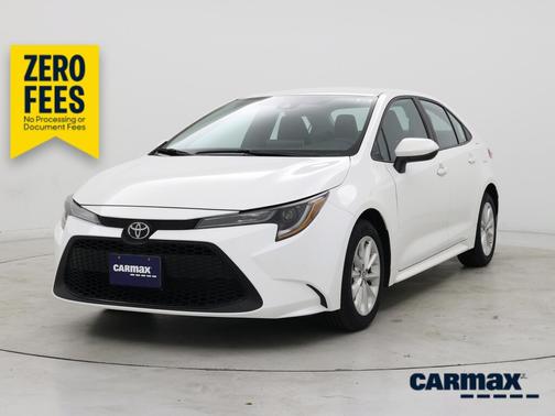 White 2020 Toyota Corolla LE