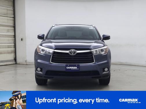 Blue 2014 Toyota Highlander Limited Platinum