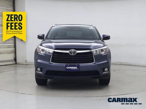 Blue 2014 Toyota Highlander Limited Platinum