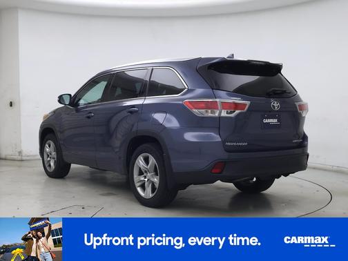 Blue 2014 Toyota Highlander Limited Platinum