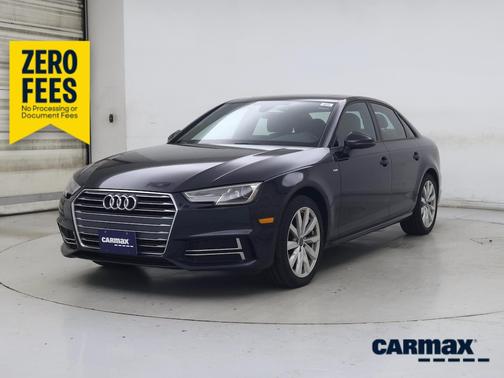 Blue 2018 Audi A4 Premium