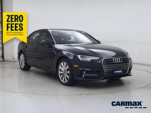 Blue 2018 Audi A4 Premium