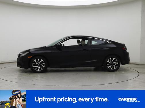 Black 2016 Honda Civic LX-P