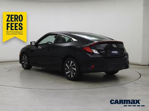 Black 2016 Honda Civic LX-P