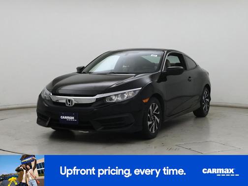 Black 2016 Honda Civic LX-P