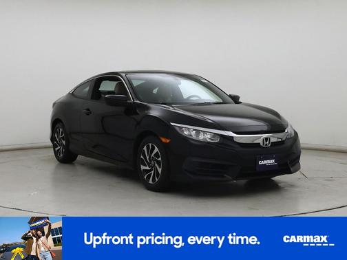Black 2016 Honda Civic LX-P