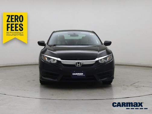 Black 2016 Honda Civic LX-P