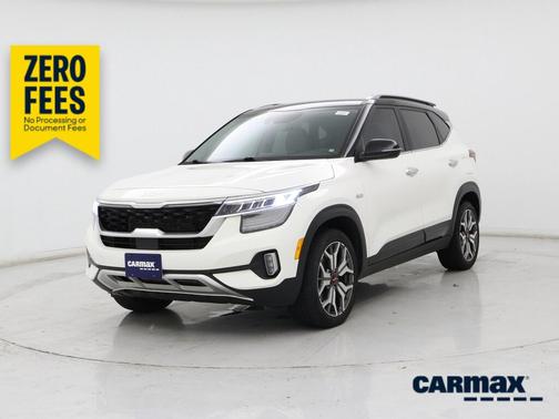 White 2023 Kia Seltos SX