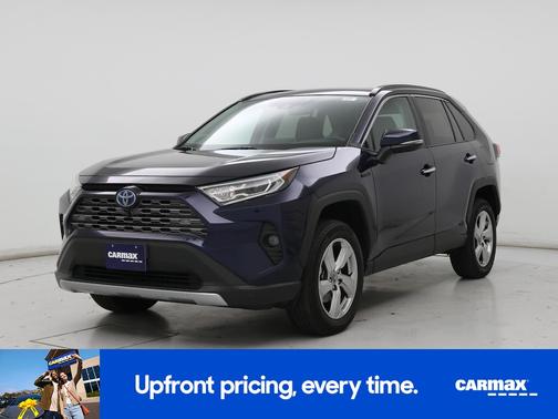 Blue 2020 Toyota RAV4 Hybrid Limited