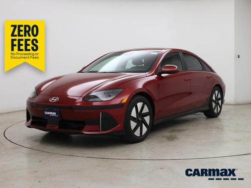 Red 2024 Hyundai IONIQ 6 SE